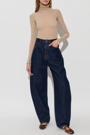 Alaia Bodies With A Turtleneck, Womens, Beige