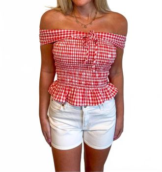 Mavi Garcia Crisp Shorts In White