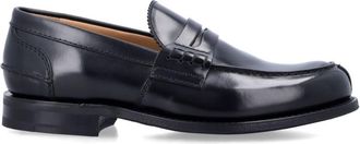 Churchs Black Leather Loafers