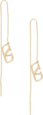 Valentino Garavani Vlogo Pendant Earrings