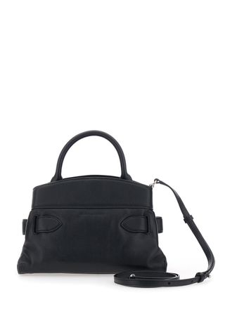 Marc Jacobs Womens Handbag Satchel Dakota Small Black Leather Cow Handbags Hand Bags