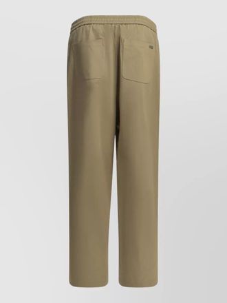 Ami cotton shorts featuring practical back pockets