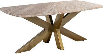 Richmond Interiors Marmor Design Couchtisch Bottega, 120 x 60 cm