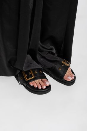 AllSaints Ellie Slides, Womens, Black