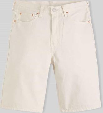 Levi's Wide Fit Bermuda aus Denim Modell 469 in Ecru, Gr&ouml;&szlig;e 29
