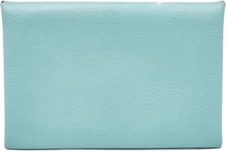 Herm&egrave;s Calvi pasjeshouder - Blauw