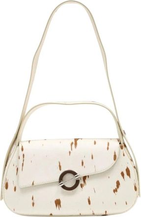 Sams&oslash;e & Sams&oslash;e Sahero Handtas 15374 - Dames - Handtassen - Wit - ONE Size - Leer - Tassen