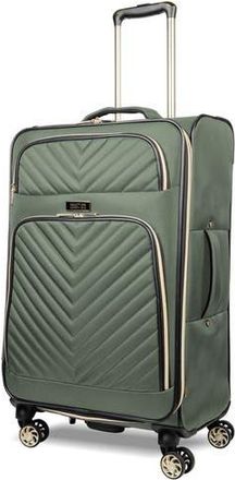 Kenneth Cole Chelsea 28-Inch Softside Spinner Luggage in Olive at Nordstrom Rack