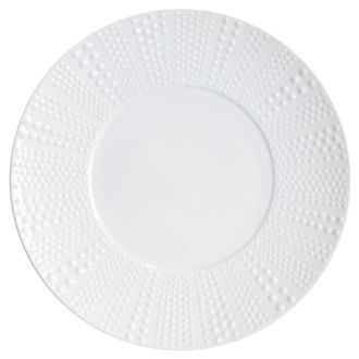 Medard De Noblat Plato de presentaci&oacute;n (x3) Porcelana de Limoges Blanco