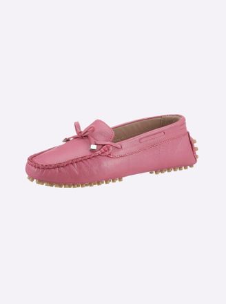 Andrea Conti Slipper ANDREA CONTI, Damen, Gr. 41, pink, Glattleder, Leder, Schuhe Slipper