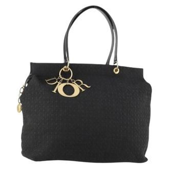 Dior Pre-owned Tote Bags, female, Black, Size: ONE SIZE Pre-owned Vintage Tote Bag