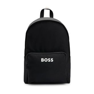 HUGO BOSS Stylish Backpack - male - Boss - Backpacks - Black - ONE SIZE - Bags