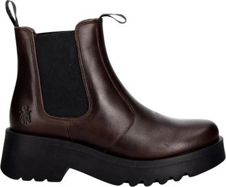 FLY London Schoenen, Dames, Bruin, 38 EU, Leer, Medi 789Fly