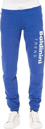 Baldinini Elegante Fleece Sportbroek - Heren - Sweatpants - Blauw - 2XL - Katoen - Broeken