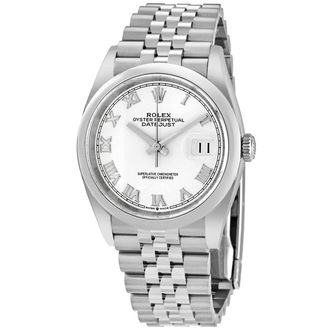 Rolex Datejust 36 White Dial Mens Watch 126200WRJ