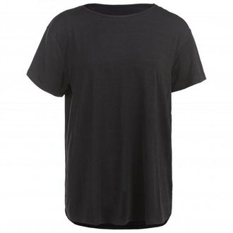 ENDURANCE Lizzy Slub Tee Funktionsshirt f&uuml;r Damen | schwarz