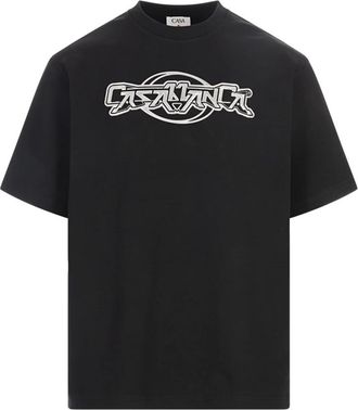 Casablanca Hombre, Camisetas, Negro, Talla: L