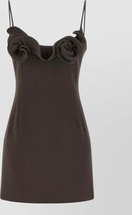 Magda Butrym dress 38 fitted silhouette spaghetti straps