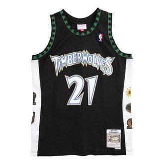 Mitchell & Ness NBA Swingman Jersey Minnesota Timberwolves - Kevin Garnett 1995-96 SMJYCP20029-MTIBLCK95KGA