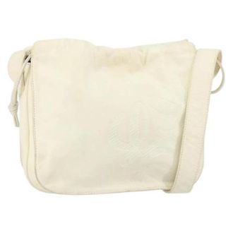 Loewe Pre-owned Leren Bucket Bag - Dames - Vintage Tas - Wit - ONE Size - Leer - Vintage