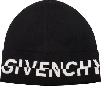Givenchy Logo Beanie Wolmuts