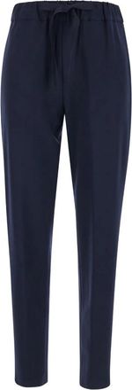 Semicouture Milano Buddy Broek - Dames - Slim Fit Broeken - Blauw - XL - Broeken