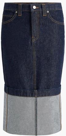 Khaite E26 Skirt - Dames - Spijkerrokken - Blauw - W28 - Denim - Rokken