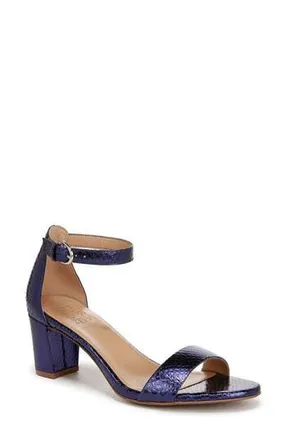 Naturalizer Vera Glitz Ankle Strap Sandal in Future Dusk Blue at Nordstrom Rack, Size 6.5
