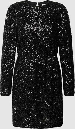 Selected Minikleid mit Paillettenbesatz Modell COLYN in Black, Gr&ouml;&szlig;e 36