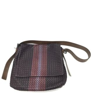 Bottega Veneta Pre-owned Cross Body Bags, female, Brown, Size: ONE SIZE Pre-owned Leather shoulder-bags