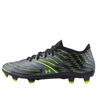 Under Armour Shadow Pro 4 FG Black Titan Gray Hyper Green 6006229-001