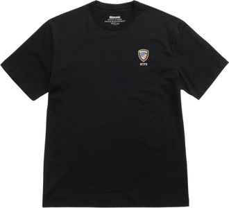 Blauer Maxi Logo Zwart Katoen Jersey T-shirt - Heren - T-shirts - Zwart - L - Katoen - Tops