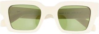 Off-white Virgil 50mm Square Sunglasses in White Green at Nordstrom Rack