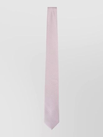 Brioni slim textured tie handmade italy design
