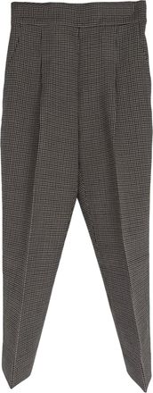 Philosophy di Lorenzo Serafini Houndstooth Trousers in Black Wool