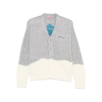Kenzo Sweaters Gray, White