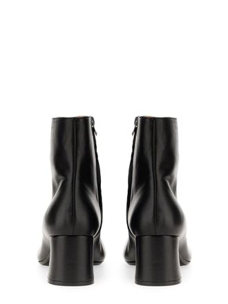 Marni Tassel-Detail Leather Ankle Boot - Black