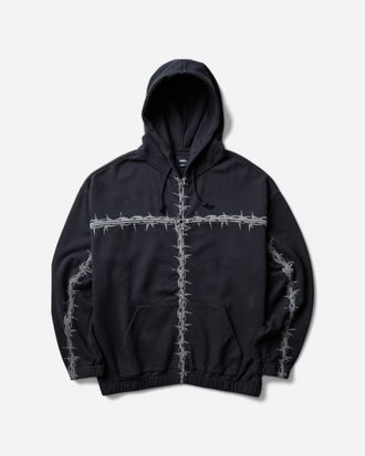 Vans Act of Disagreement T Zipped Hoodie Black