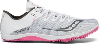 Saucony Womens Endorphin 2 Shoes In White/pink