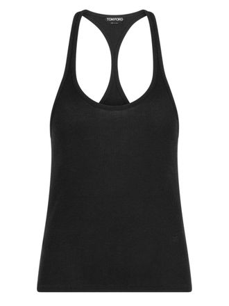 Tom Ford Racerback Ribbed Tank Top