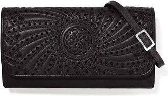 Brighton Womens Ferrara La Bellezza Large Wallet In Black