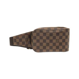 Louis Vuitton Ebene Coated Canvas Shoulder Bag (Pre-Owned)