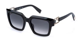 Furla SFU981 0700 Mens Sunglasses Black Size 53