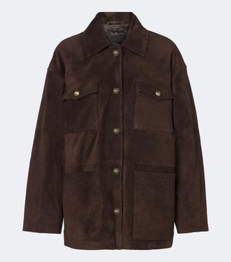 Nili Lotan Mirra suede jacket