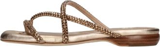 Ash Ash, Schoenen, Dames, Geel, 39 EU, Leer, Rubis Mule