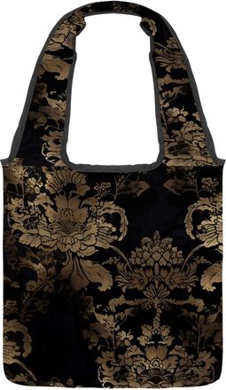 Generic 871110_4 Reversible Canvas Shoulder Tote - Double-Sided Print, 12oz Cotton, 27cm Drop, Fold-Flat Bag for Travel, Shopping, Street Outings