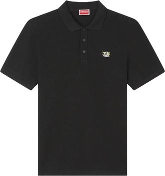 Kenzo Logo-appliqu&eacute; Cotton Polo Shirt