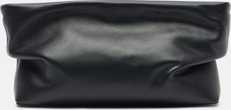 Aesther Ekme Nina Medium leather clutch
