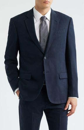 Emporio Armani Navy Suit Jacket at Nordstrom, Size 40 Us