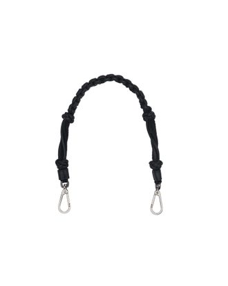 Hammitt Hammitt Knotted Short Strap Noir Smooth Gunmetal